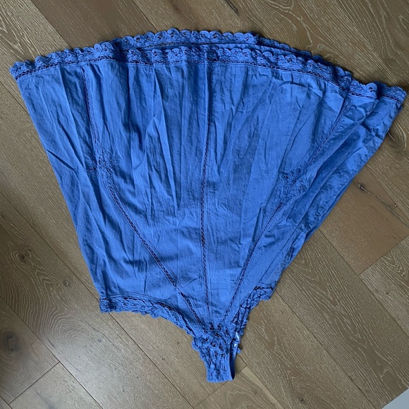 Free People One Sleeve Midi Dress Size Large - Picture 4 of 7